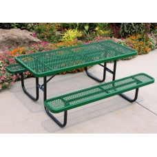 4 Foot Heavy Duty Table Perforated