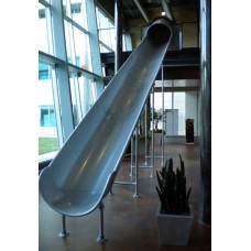 25 Deck Height Aluminum Trough Slide Chute