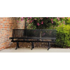 4 SEAT PALMETTO BENCH ROD STYLE SURFACE MOUNT
