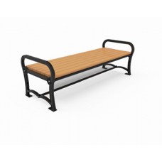8 Foot CHARLESTON BENCH with OUT BACK DIAMOND THERMO FRAME