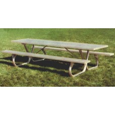 62BGA 6 foot Aluminum Plank Picnic Table