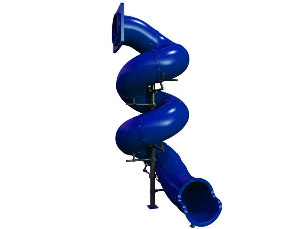 14 foot spiral slide